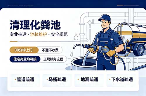 南平清理化粪池